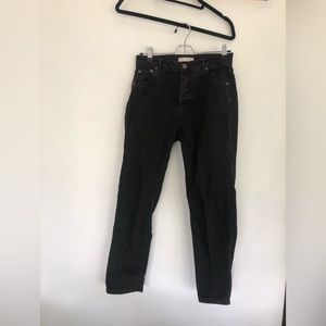 Black mom jeans Stradivarius